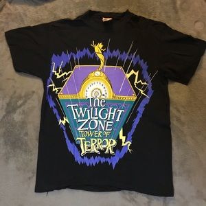 DISNEY Vintage Tower of Terror Twilight Zone Tee